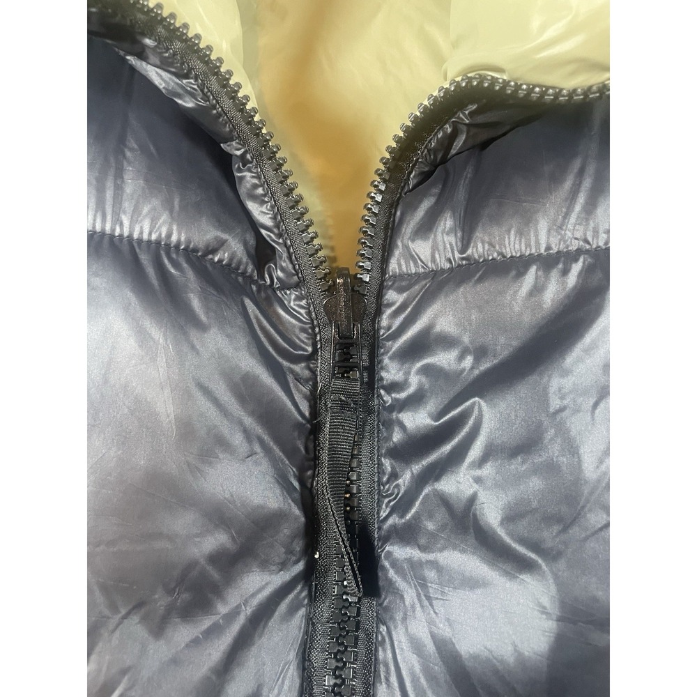 Reversible Puffer Vest Black Sage Full Zip Womens Size Small‎ - Picture 5 of 7